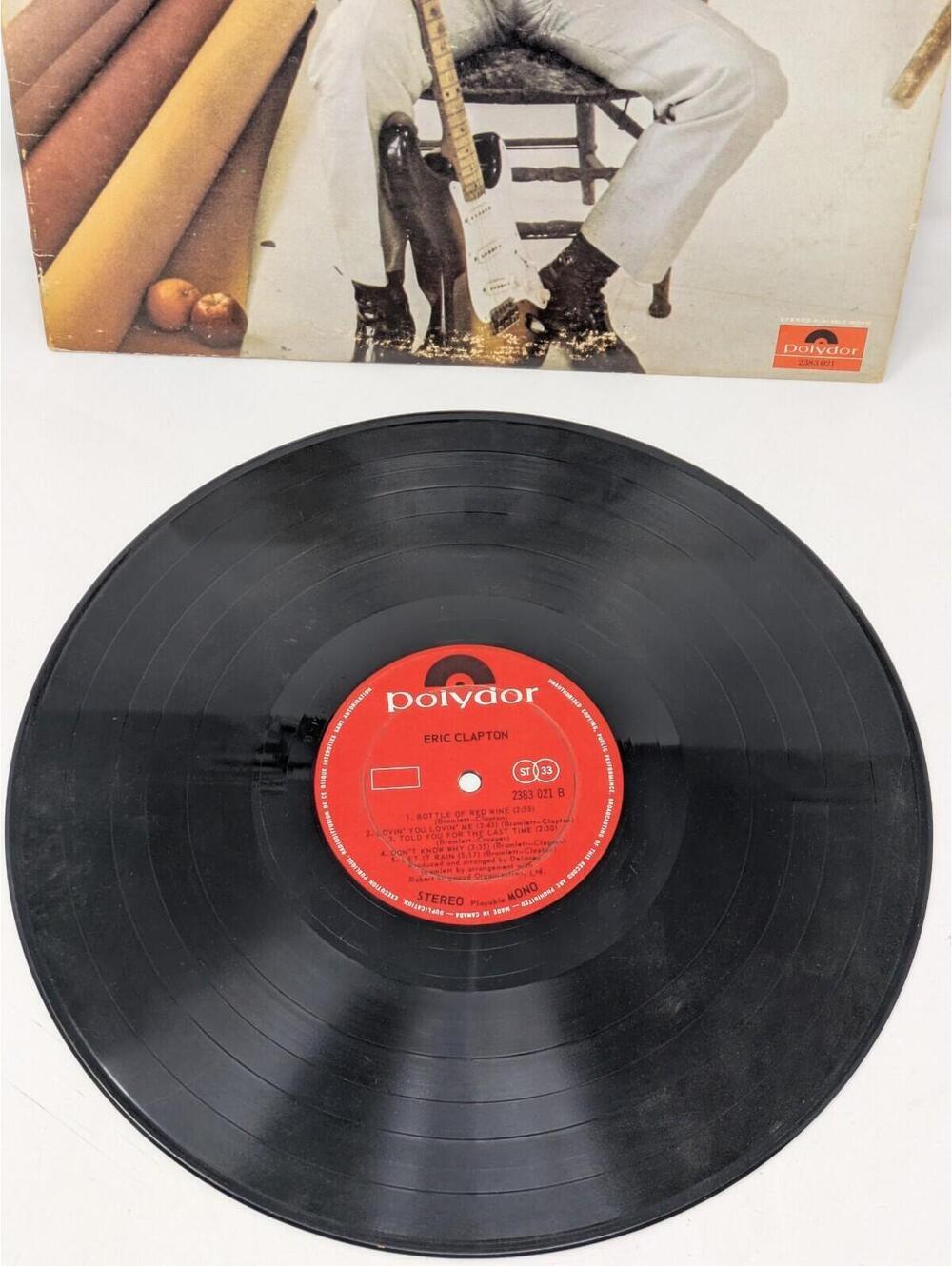 1970 Eric Clapton Self Titled Solo Album Vinyl Record 33 Vintage - Picture 2 of 6
